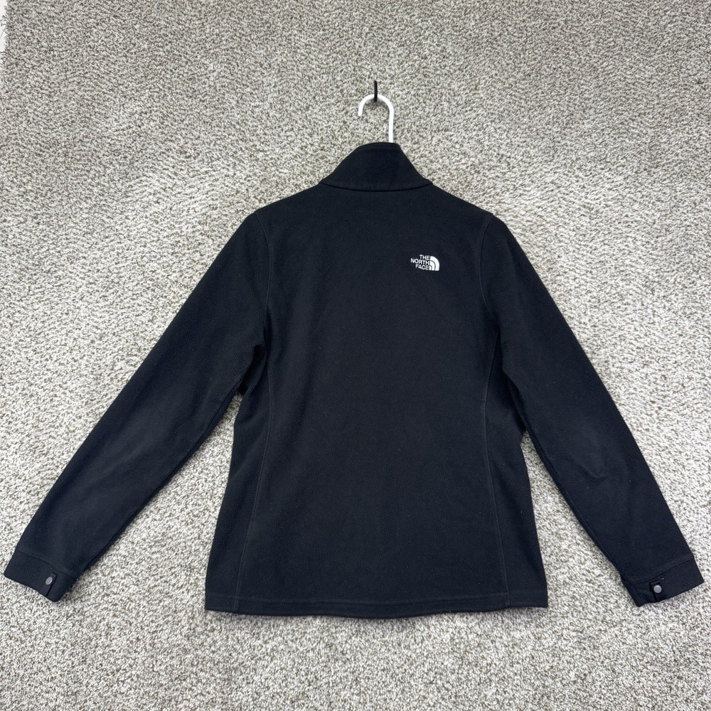 The North Face Fleece Jacket Women's Size Medium Black Full Zip Outdoor Hiking - Picture 12 of 16